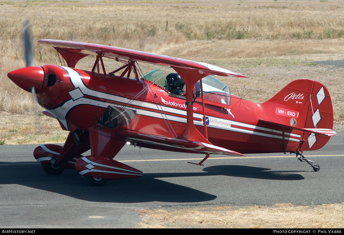 Aircraft Photo of VH-EXO | Aerotek Pitts S-1T Special | Aviation Advertiser | AirHistory.net #52245