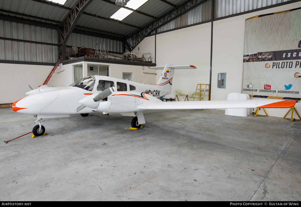 Aircraft Photo of HC-CRK | Piper PA-44-180T Turbo Seminole | GrandAviation | AirHistory.net #52262