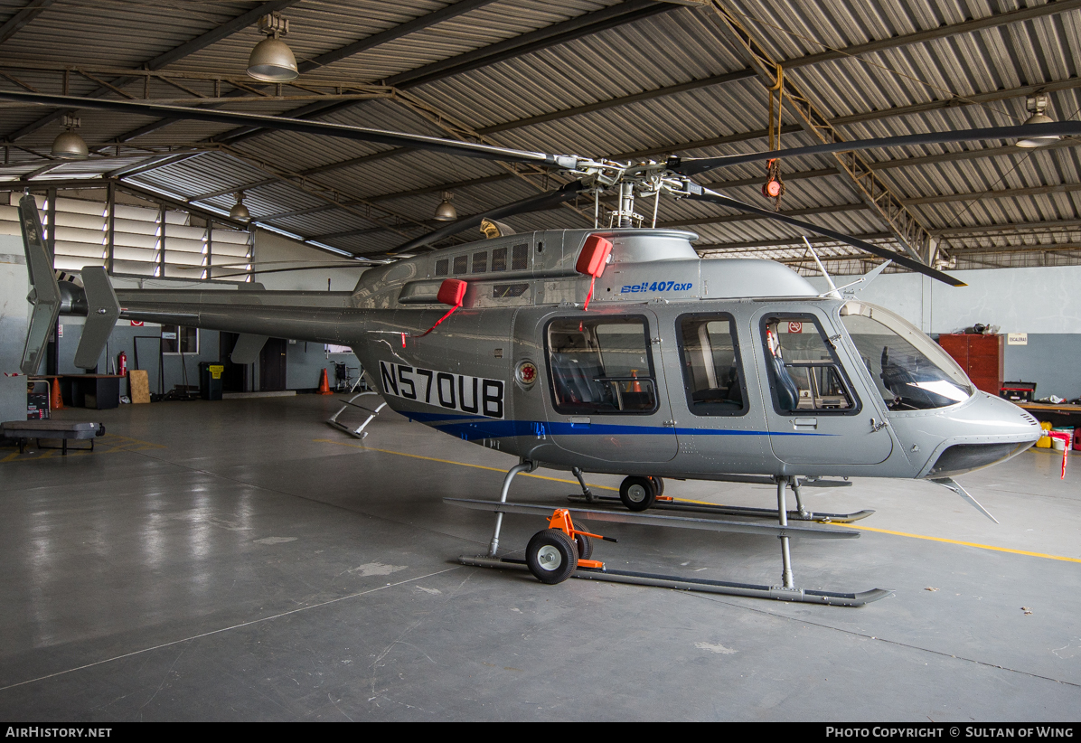 Aircraft Photo of N570UB | Bell 407 | AirHistory.net #52267