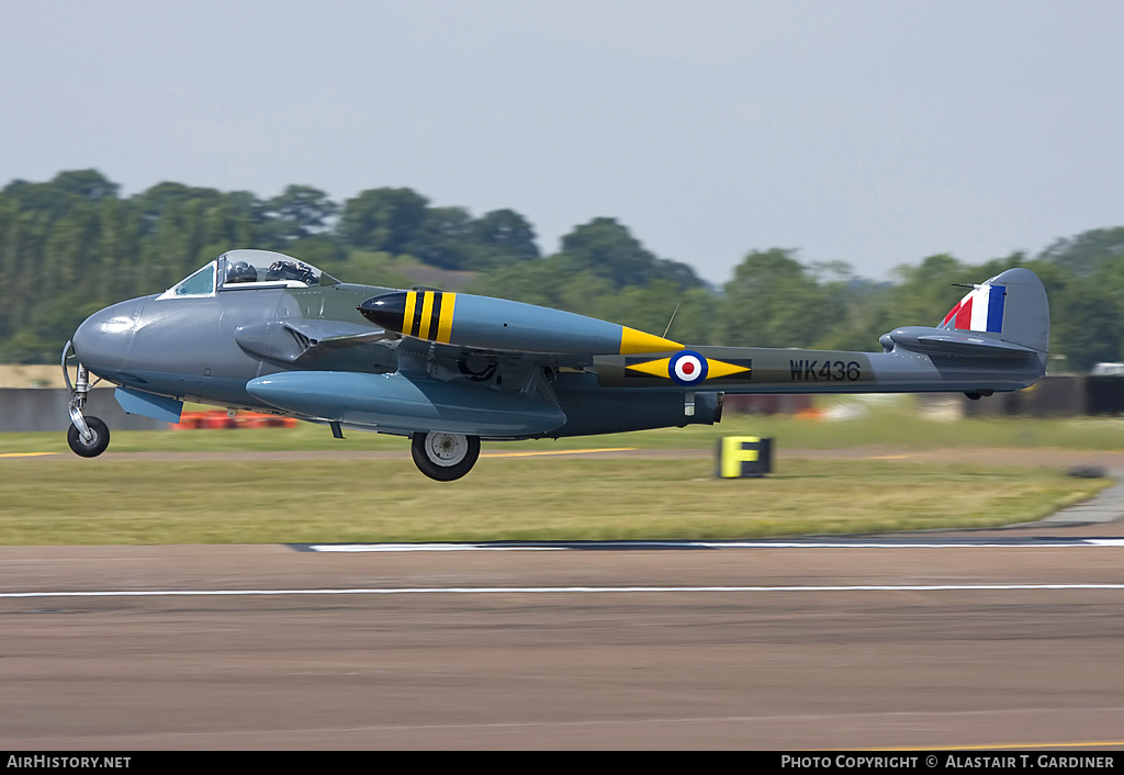 Aircraft Photo of G-VENM / WK436 | De Havilland D.H. 112 Venom FB50 | UK - Air Force | AirHistory.net #52275