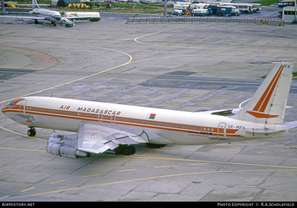 Aircraft Photo of 5R-MFK | Boeing 707-328B | Air Madagascar | AirHistory.net #52286