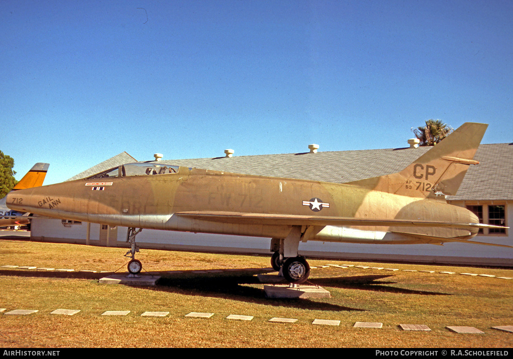 Aircraft Photo of 53-1712 / AF53-712 | North American F-100C Super Sabre | USA - Air Force | AirHistory.net #52287