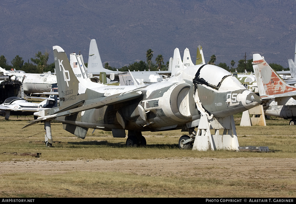 Aircraft Photo of 159383 | Hawker Siddeley TAV-8A Harrier | USA - Marines | AirHistory.net #52307