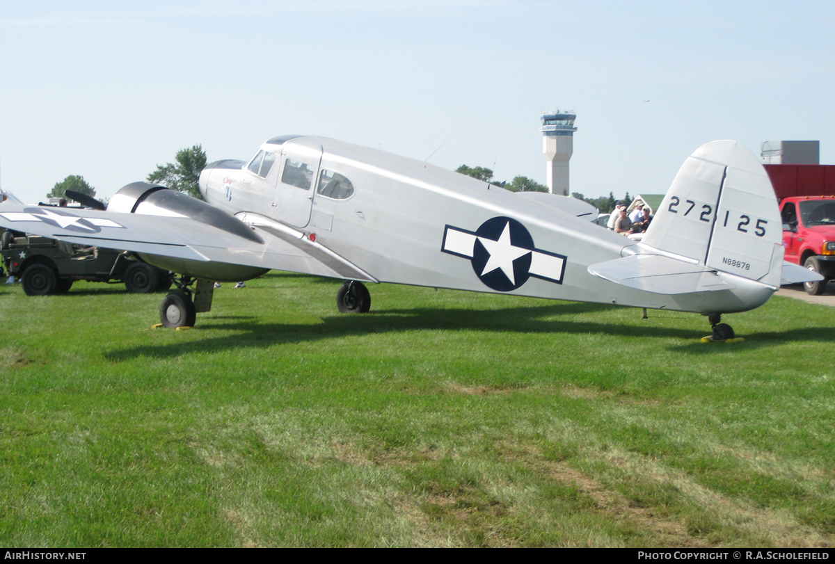 Aircraft Photo of N88878 / 272125 | Cessna UC-78C Bobcat (T-50) | USA - Air Force | AirHistory.net #52322