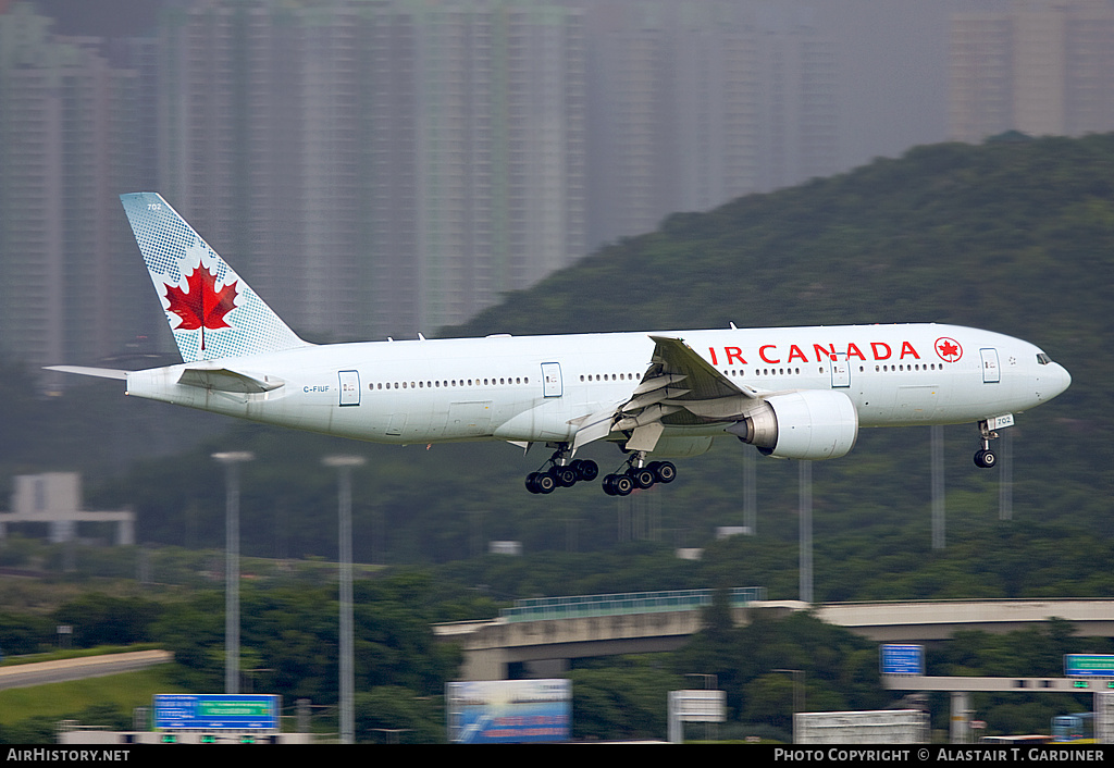 Aircraft Photo of C-FIUF | Boeing 777-233/LR | Air Canada | AirHistory.net #52329