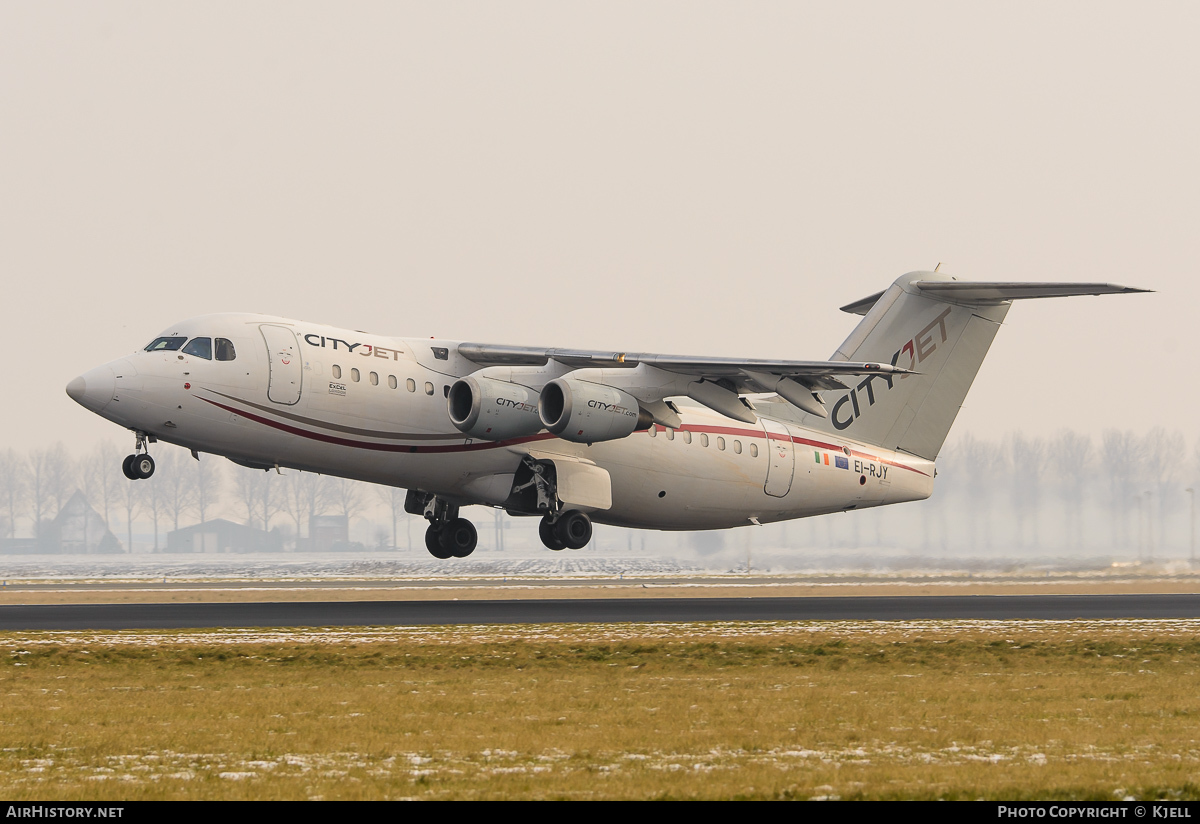 Aircraft Photo of EI-RJY | British Aerospace Avro 146-RJ85A | CityJet | AirHistory.net #52332