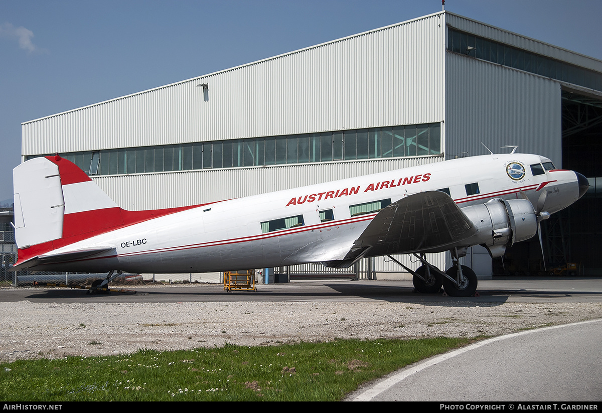 Aircraft Photo of OE-LBC | Douglas C-47A Skytrain | Austrian Airlines | AirHistory.net #52337