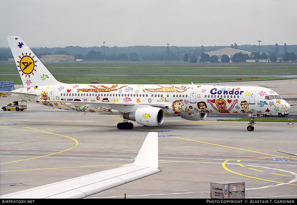 Aircraft Photo of D-ABNF | Boeing 757-230 | Condor Flugdienst | AirHistory.net #52341