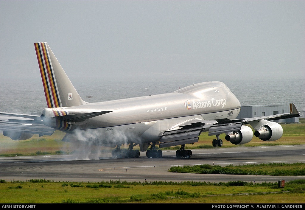 Aircraft Photo of HL7419 | Boeing 747-48EF/SCD | Asiana Airlines Cargo | AirHistory.net #52359