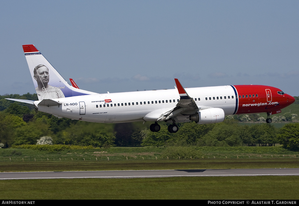 Aircraft Photo of LN-NOO | Boeing 737-86Q | Norwegian | AirHistory.net #52381