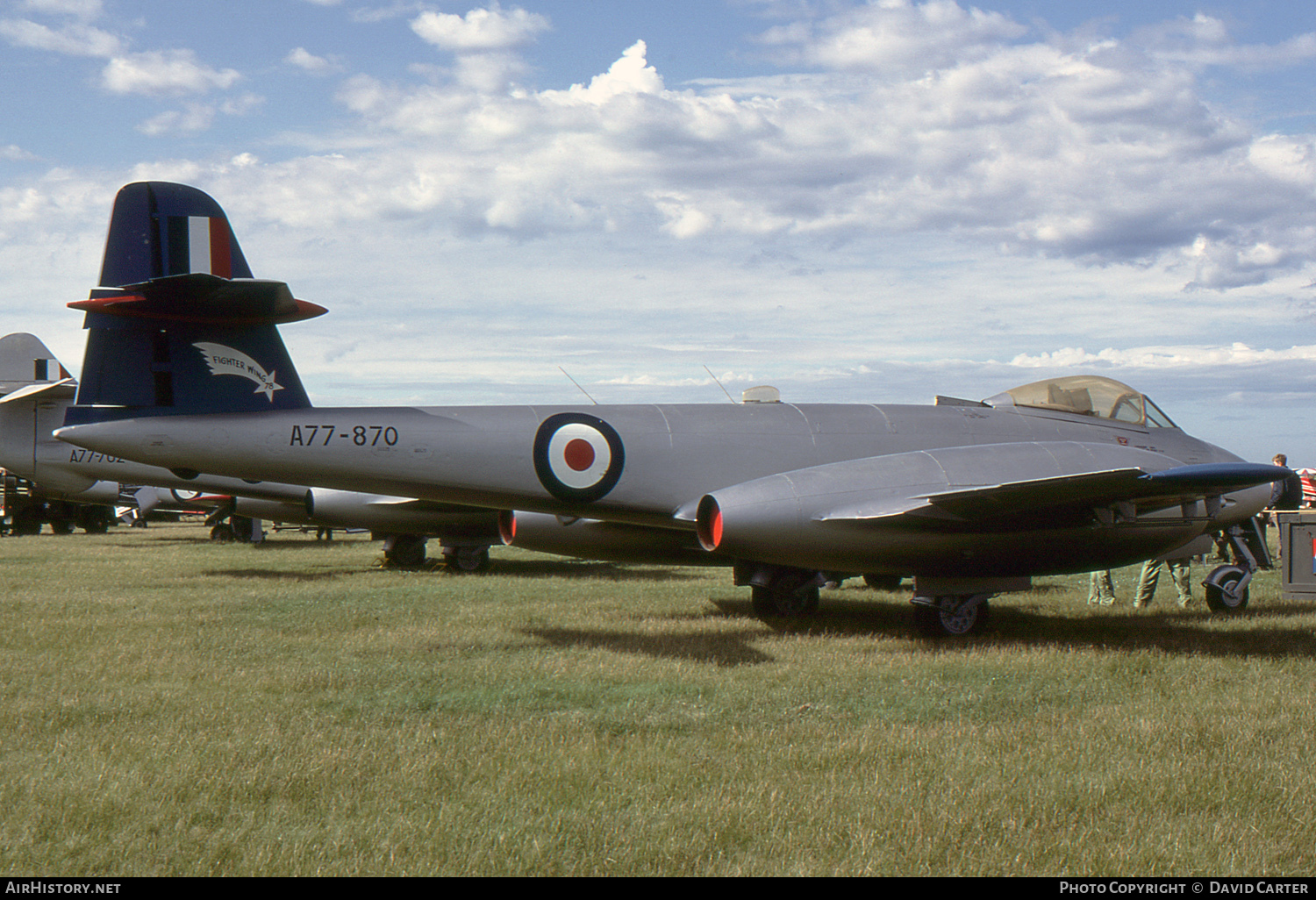 Aircraft Photo of A77-870 | Gloster Meteor F8 | Australia - Air Force | AirHistory.net #52391