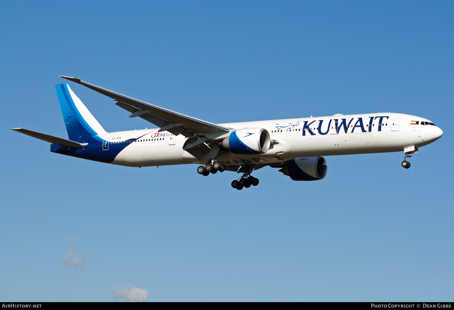 Aircraft Photo of 9K-AOM | Boeing 777-300/ER | Kuwait Airways | AirHistory.net #52394