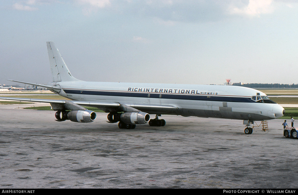 Aircraft Photo of N8166A | Douglas DC-8-33(F) | Rich International Airways | AirHistory.net #52396