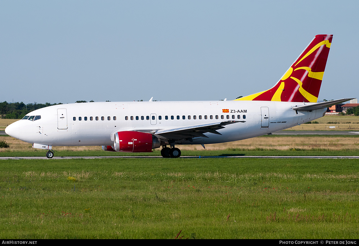 Aircraft Photo of Z3-AAM | Boeing 737-529 | MAT Airways | AirHistory.net #52397