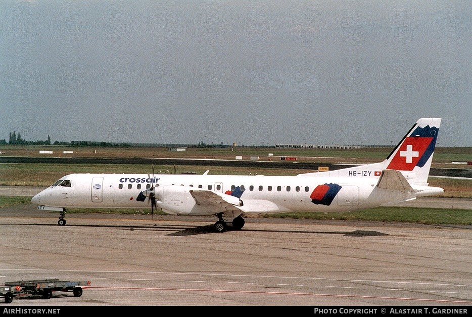 Aircraft Photo of HB-IZY | Saab 2000 | Crossair | AirHistory.net #52414