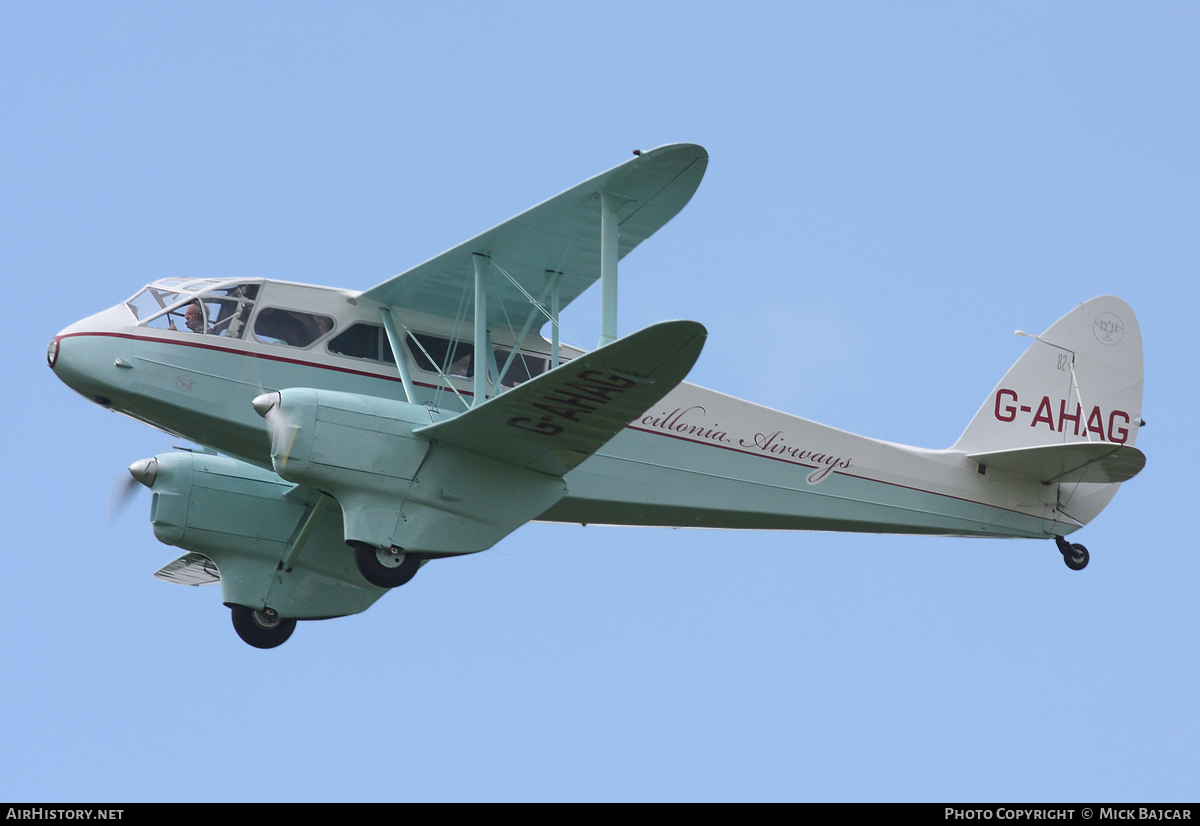 Aircraft Photo of G-AHAG | De Havilland D.H. 89A Dragon Rapide | Scillonia Airways | AirHistory.net #52416