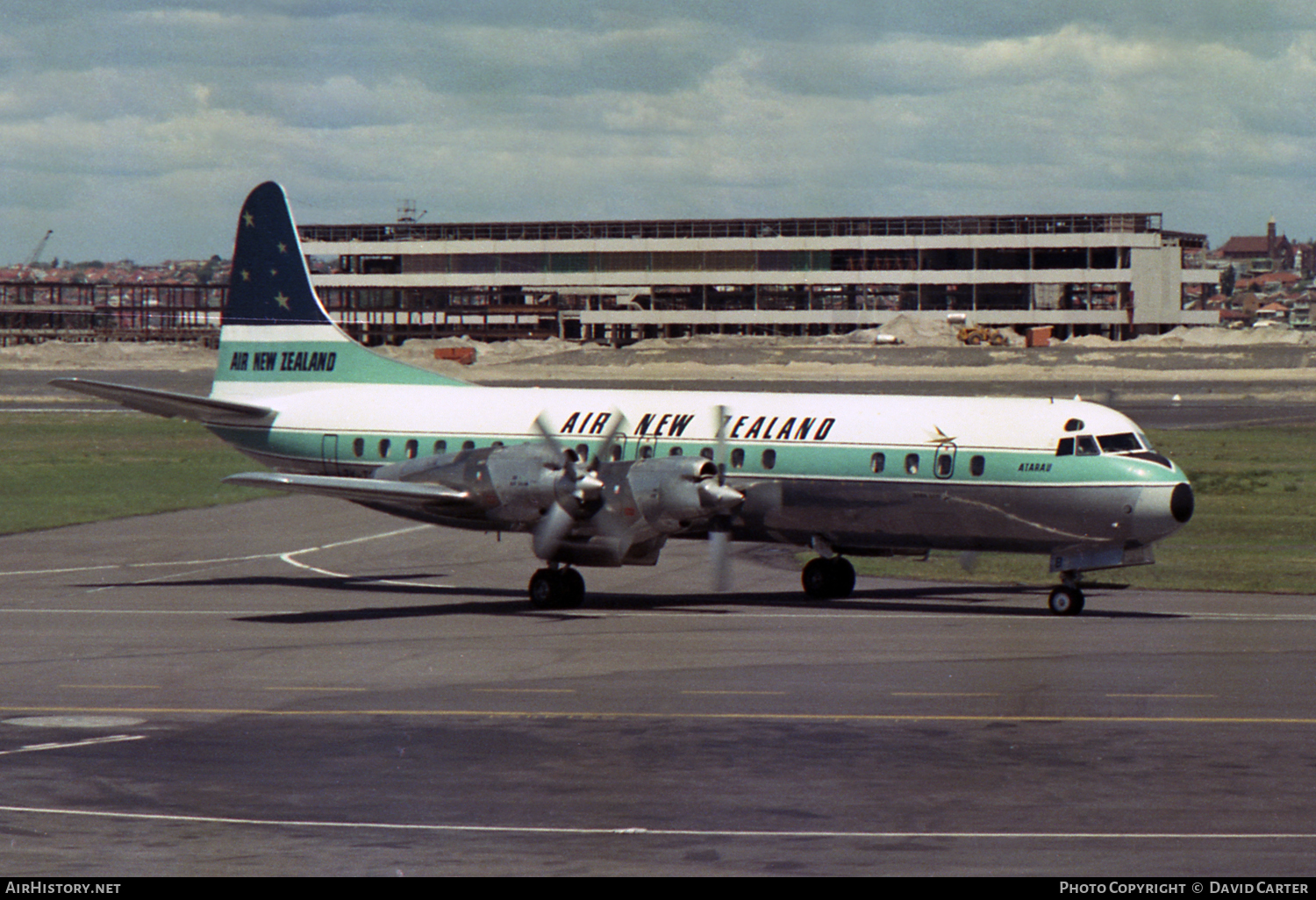 Aircraft Photo of ZK-TEB | Lockheed L-188C Electra | Air New Zealand | AirHistory.net #52423