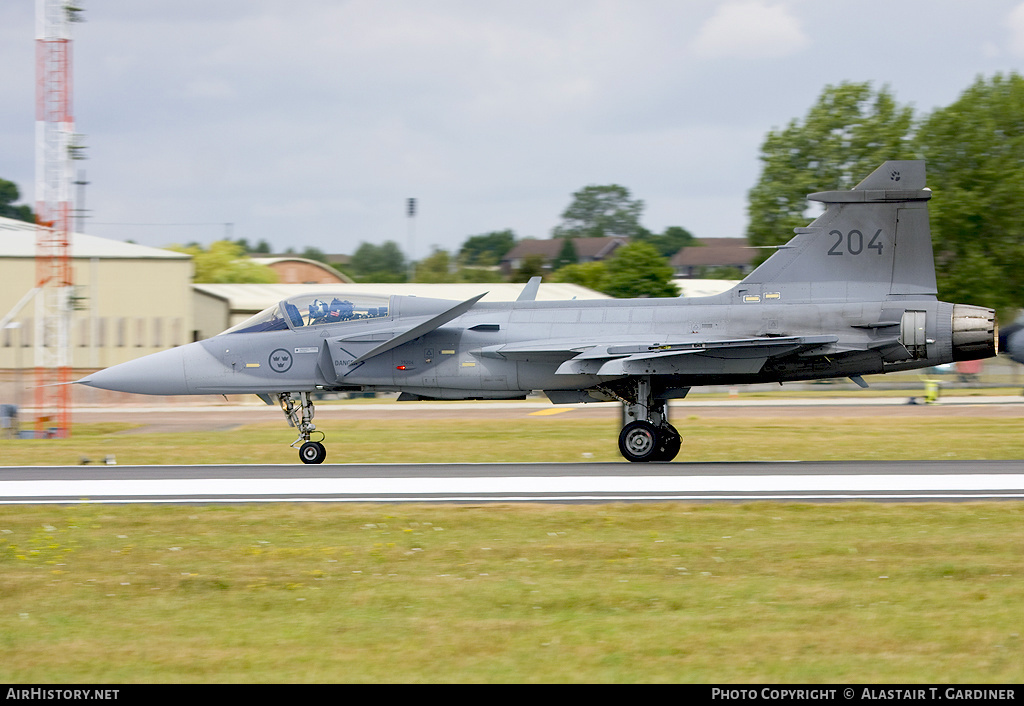 Aircraft Photo of 39204 | Saab JAS 39A Gripen | Sweden - Air Force | AirHistory.net #52432