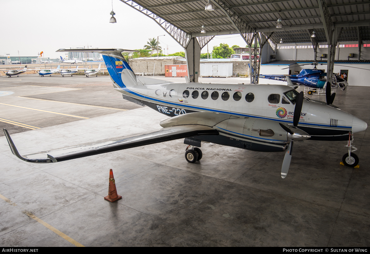 Aircraft Photo of PNE-220 | Hawker Beechcraft 350i King Air (B300) | Ecuador - Police | AirHistory.net #52440