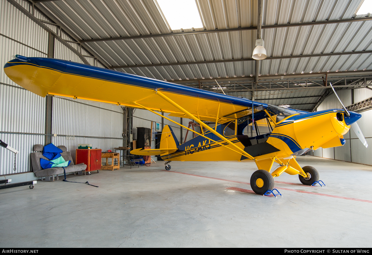 Aircraft Photo of HC-AKJ | Piper PA-12 Super Cruiser | AirHistory.net #52441