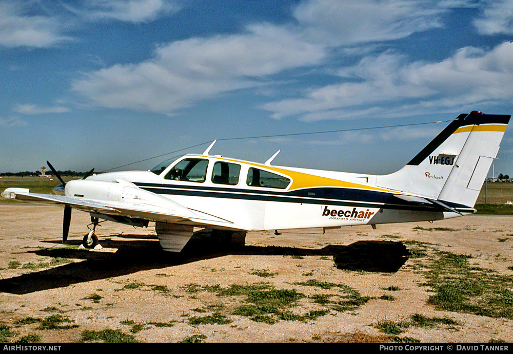 Aircraft Photo of VH-EGJ | Beech B55 Baron (95-B55) | Beechair | AirHistory.net #52463