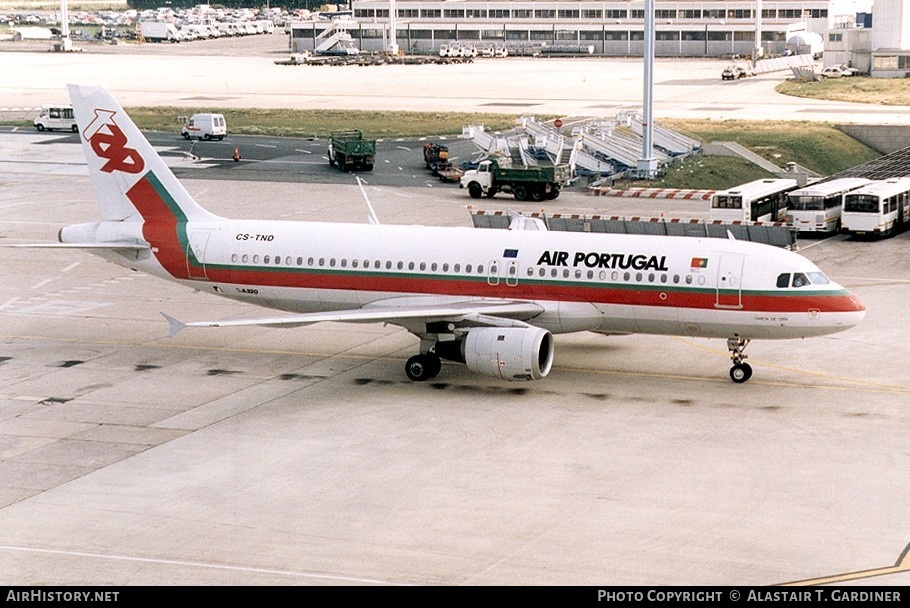 Aircraft Photo of CS-TND | Airbus A320-211 | TAP Air Portugal | AirHistory.net #52468