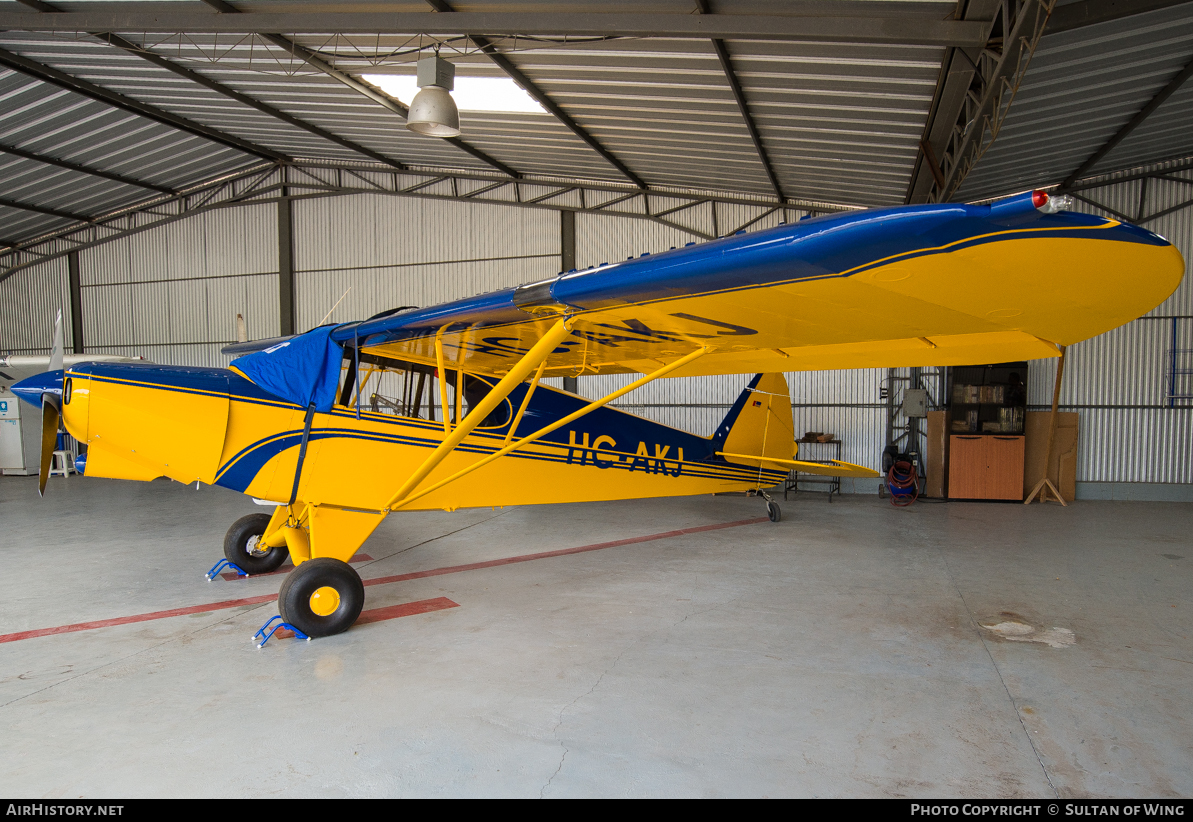 Aircraft Photo of HC-AKJ | Piper PA-12 Super Cruiser | AirHistory.net #52472