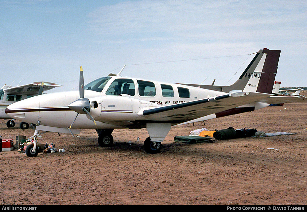 Aircraft Photo of VH-TWO | Beech 58 Baron | Northern Territory Air Charter | AirHistory.net #52473