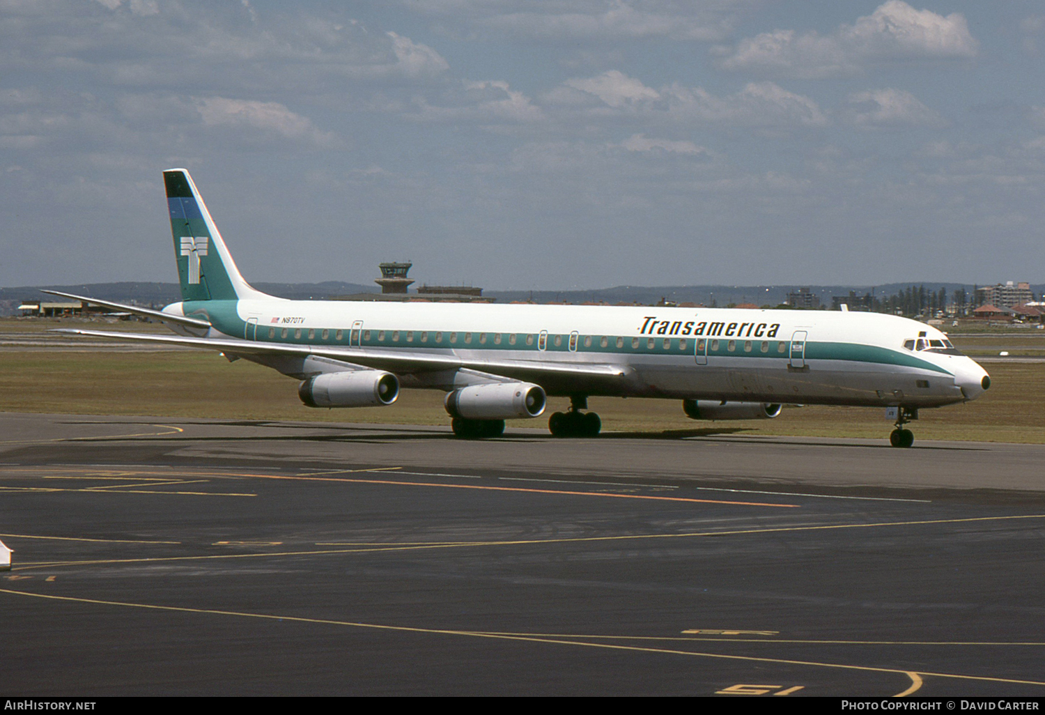 Aircraft Photo of N870TV | McDonnell Douglas DC-8-63CF | Transamerica Airlines | AirHistory.net #52491