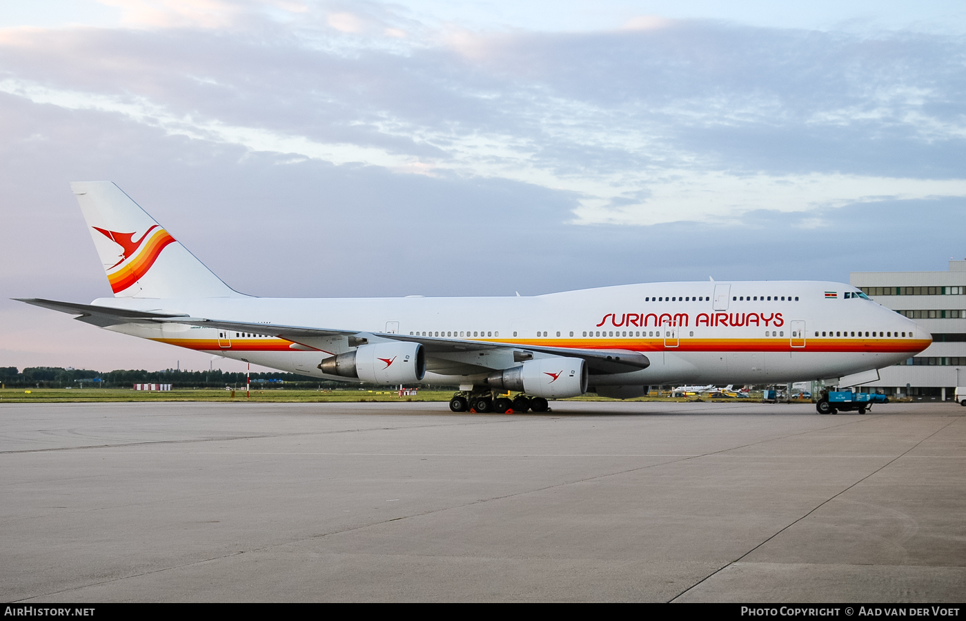 Aircraft Photo of PH-BUW | Boeing 747-306(SCD) | Surinam Airways | AirHistory.net #52498