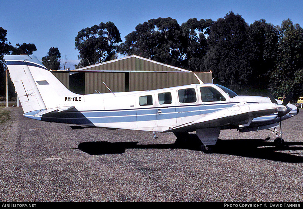 Aircraft Photo of VH-RLE | Beech 58 Baron | AirHistory.net #52499