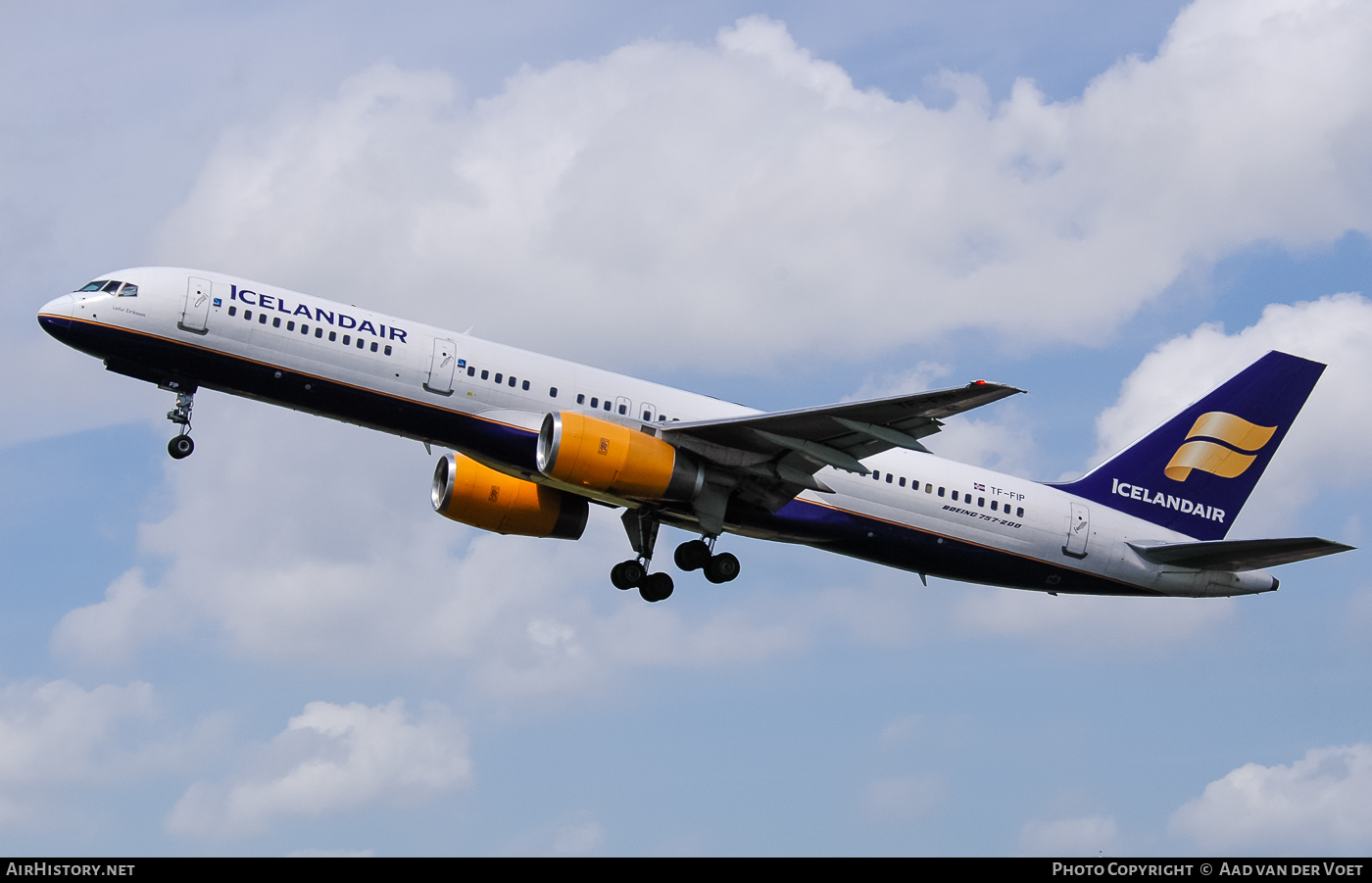 Aircraft Photo of TF-FIP | Boeing 757-208 | Icelandair | AirHistory.net #52505