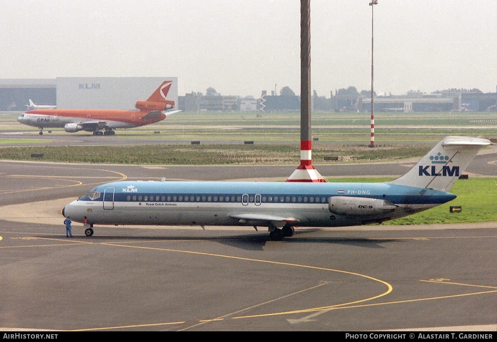 Aircraft Photo of PH-DNG | McDonnell Douglas DC-9-32 | KLM - Royal Dutch Airlines | AirHistory.net #52523