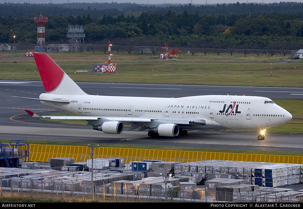 Aircraft Photo of JA8079 | Boeing 747-446 | Japan Airlines - JAL | AirHistory.net #52541