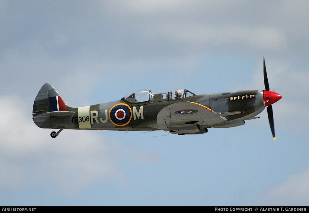 Aircraft Photo of N308WK / TE308 | Supermarine 509 Spitfire T9C | UK - Air Force | AirHistory.net #52544