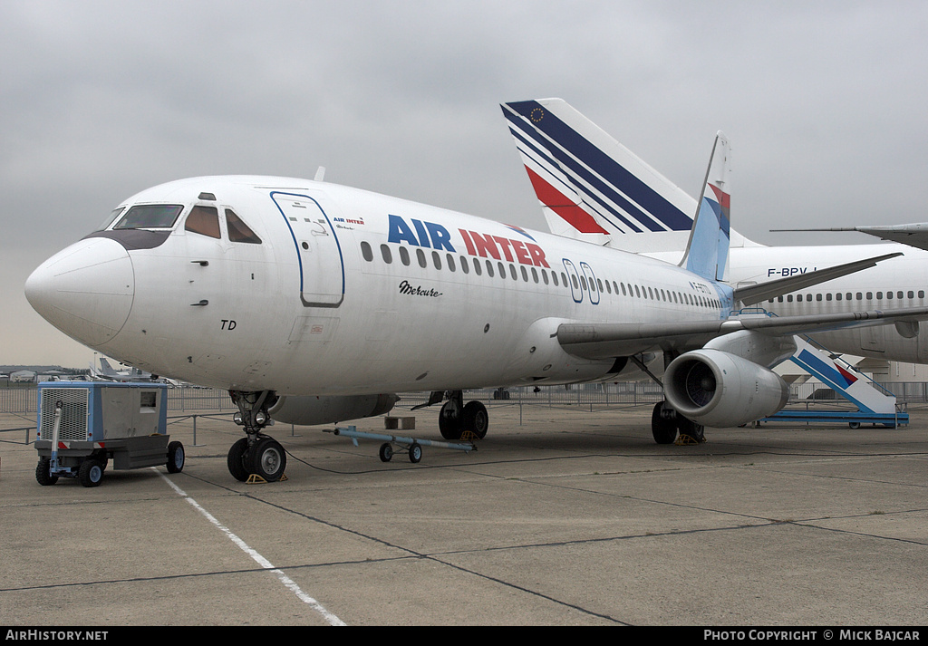Aircraft Photo of F-BTTD | Dassault Mercure 100 | Air Inter | AirHistory.net #52553