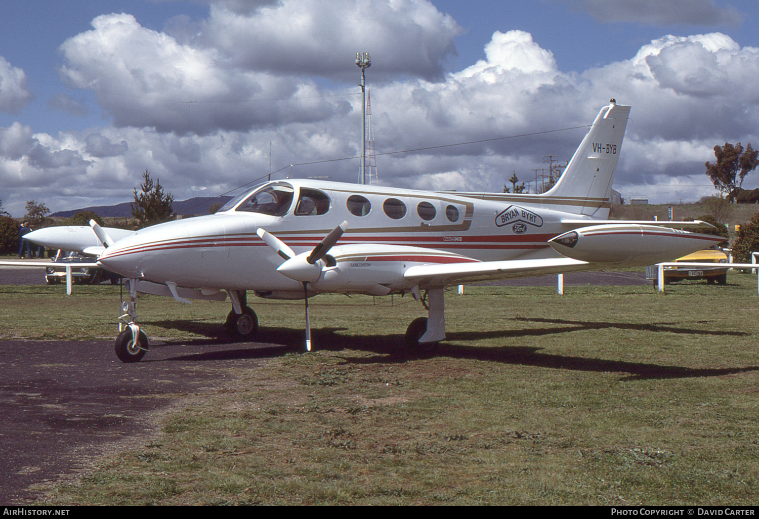 Aircraft Photo of VH-BYB | Cessna 340A II | Bryan Byrd Ford | AirHistory.net #52561