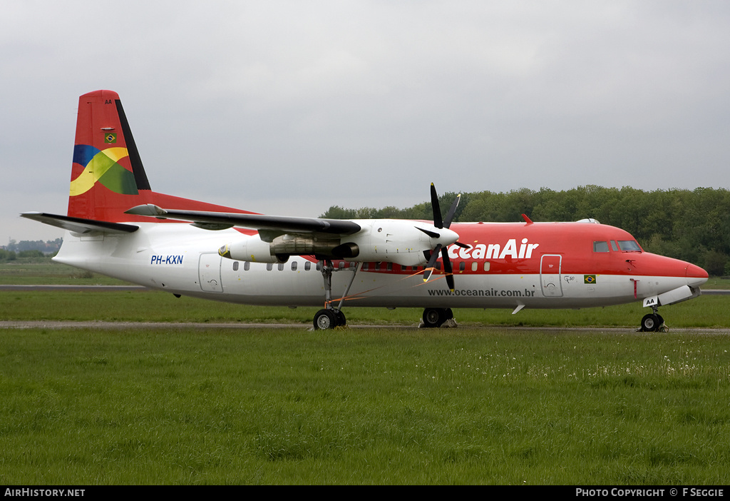 Aircraft Photo of PH-KXN | Fokker 50 | OceanAir Linhas Aéreas | AirHistory.net #52576