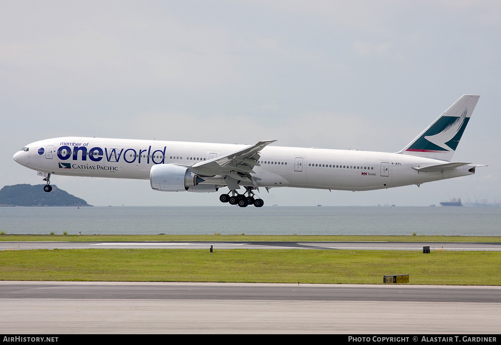 Aircraft Photo of B-KPL | Boeing 777-367/ER | Cathay Pacific Airways | AirHistory.net #52587