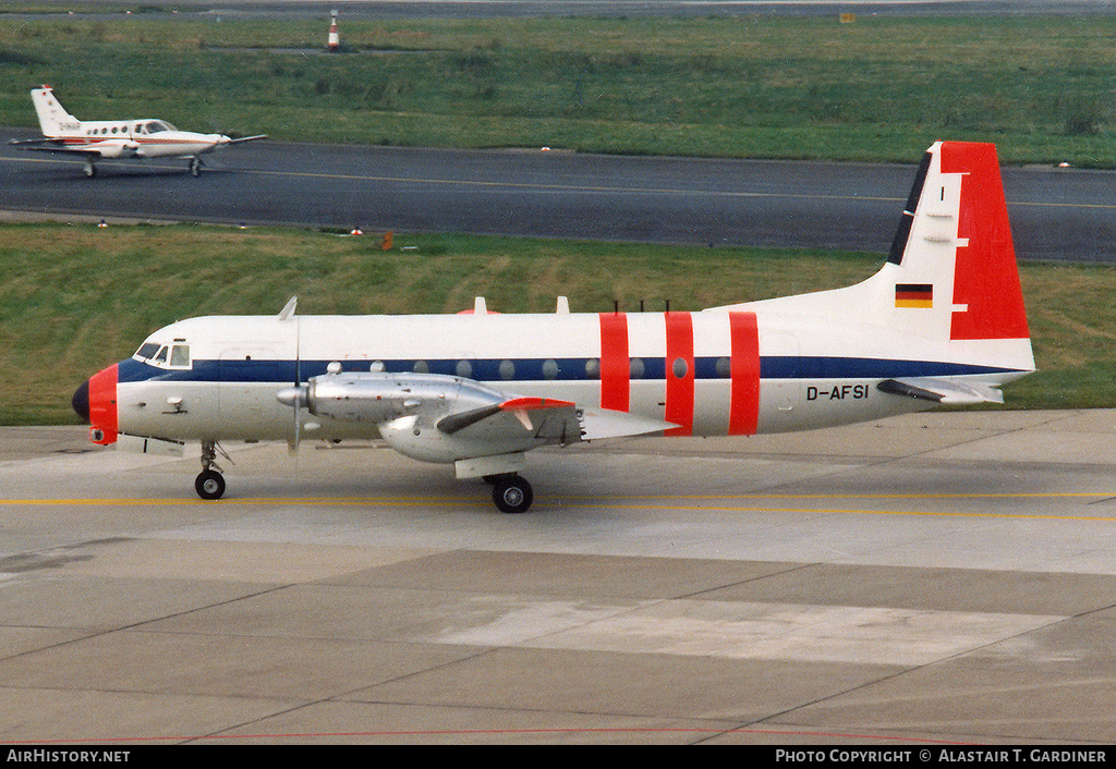 Aircraft Photo of D-AFSI | Hawker Siddeley HS-748 Srs2/244 | BFS - Bundesanstalt für Flugsicherung | AirHistory.net #52594