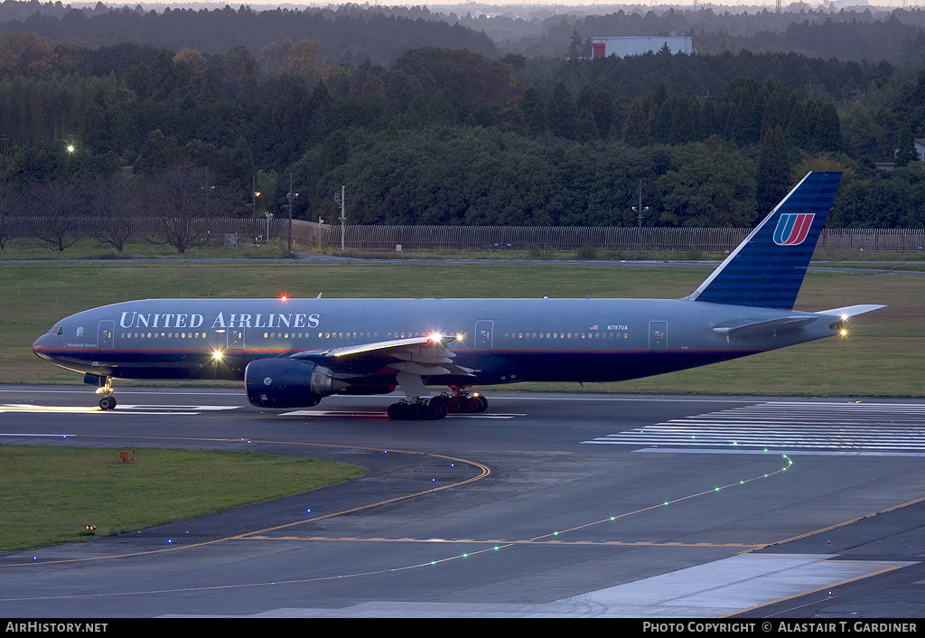 Aircraft Photo of N797UA | Boeing 777-222/ER | United Airlines | AirHistory.net #52609