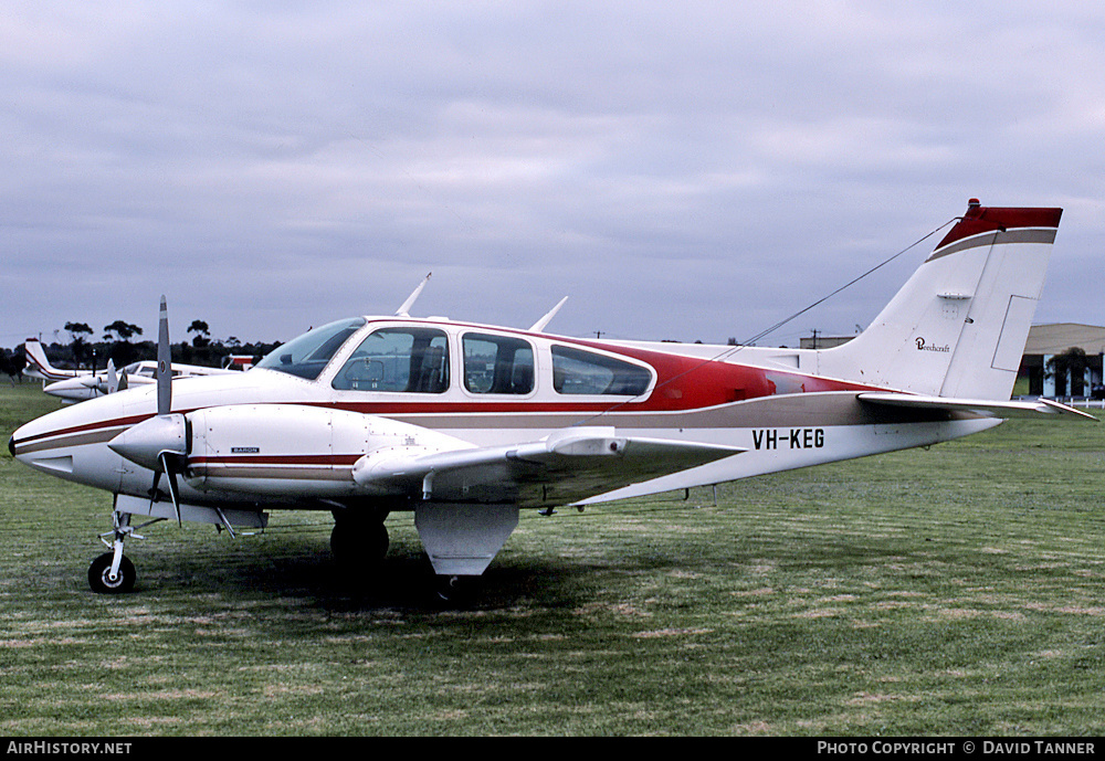 Aircraft Photo of VH-KEG | Beech B55 Baron (95-B55) | AirHistory.net #52611