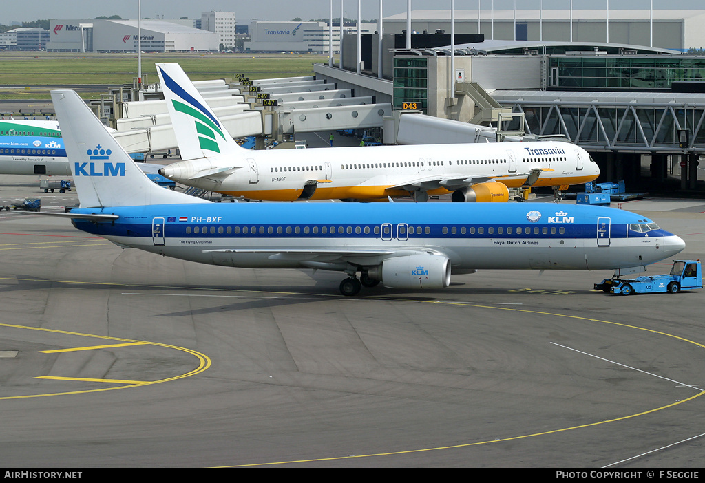 Aircraft Photo of PH-BXF | Boeing 737-8K2 | KLM - Royal Dutch Airlines | AirHistory.net #52617