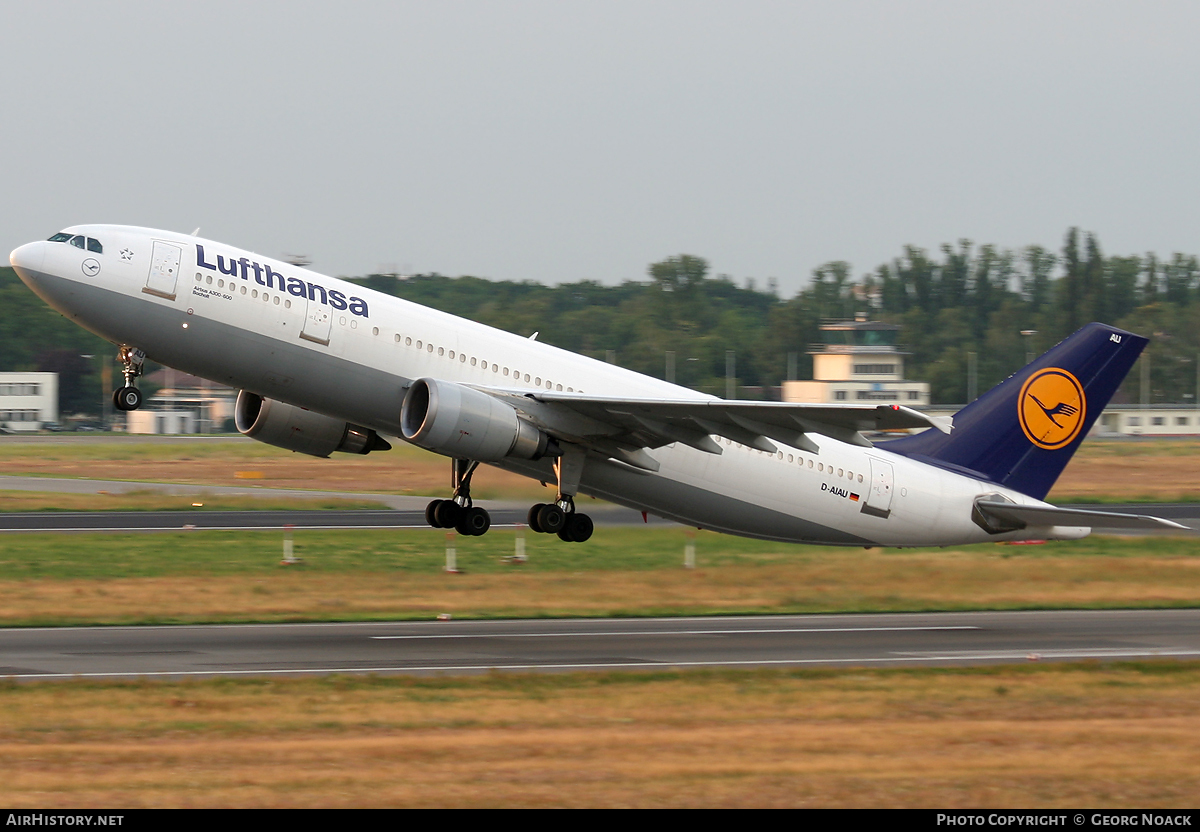 Aircraft Photo of D-AIAU | Airbus A300B4-603 | Lufthansa | AirHistory.net #52627