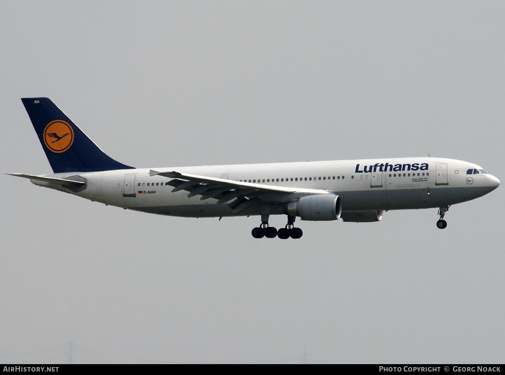 Aircraft Photo of D-AIAH | Airbus A300B4-603 | Lufthansa | AirHistory.net #52631