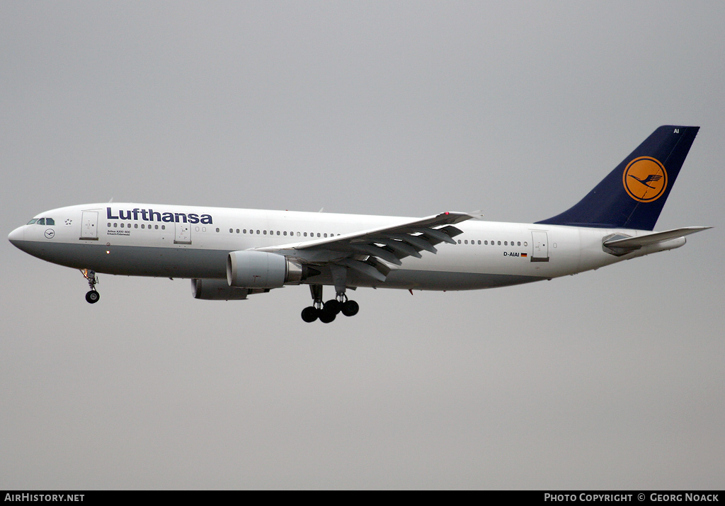 Aircraft Photo of D-AIAI | Airbus A300B4-603 | Lufthansa | AirHistory.net #52634