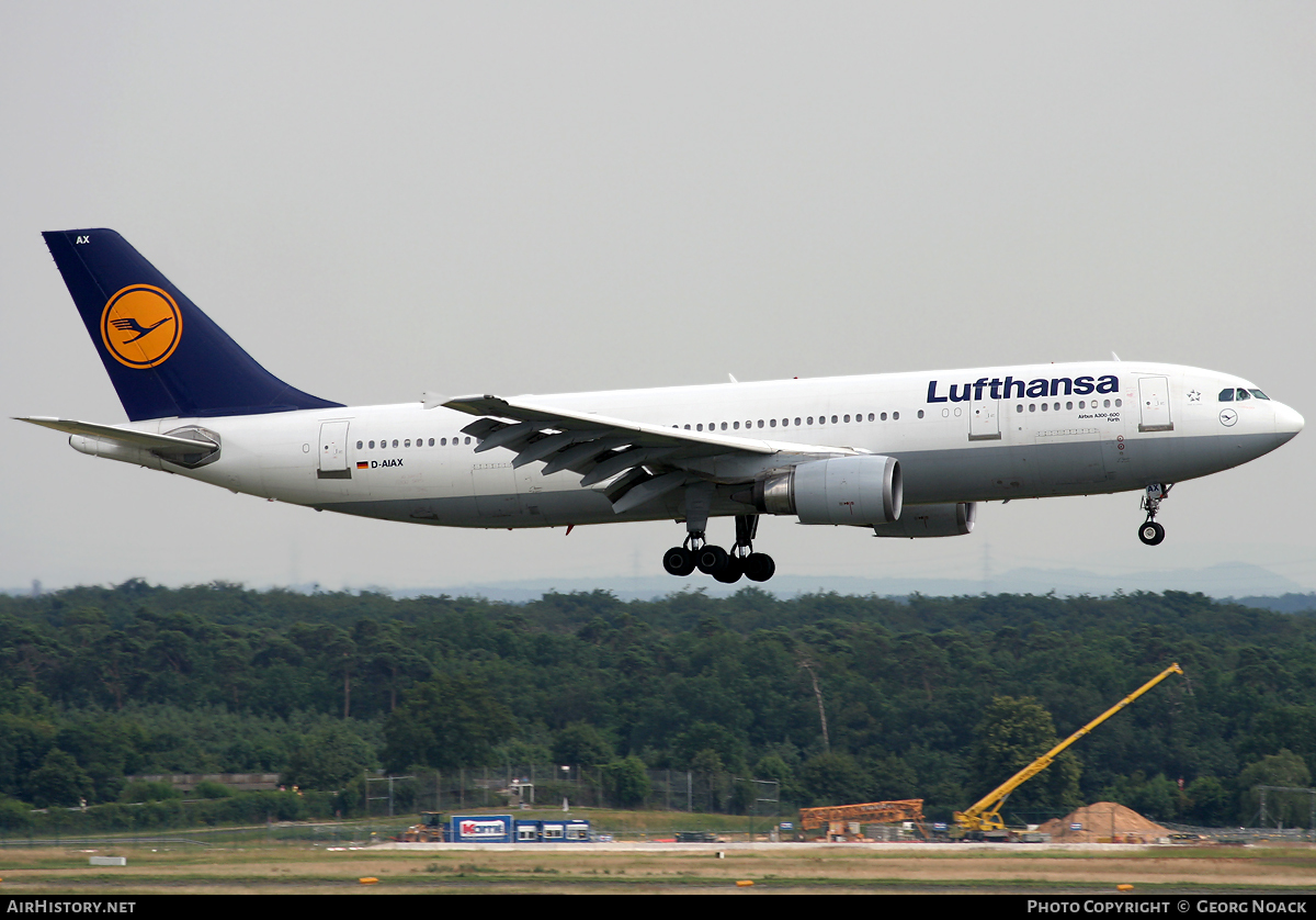 Aircraft Photo of D-AIAX | Airbus A300B4-605R | Lufthansa | AirHistory.net #52642