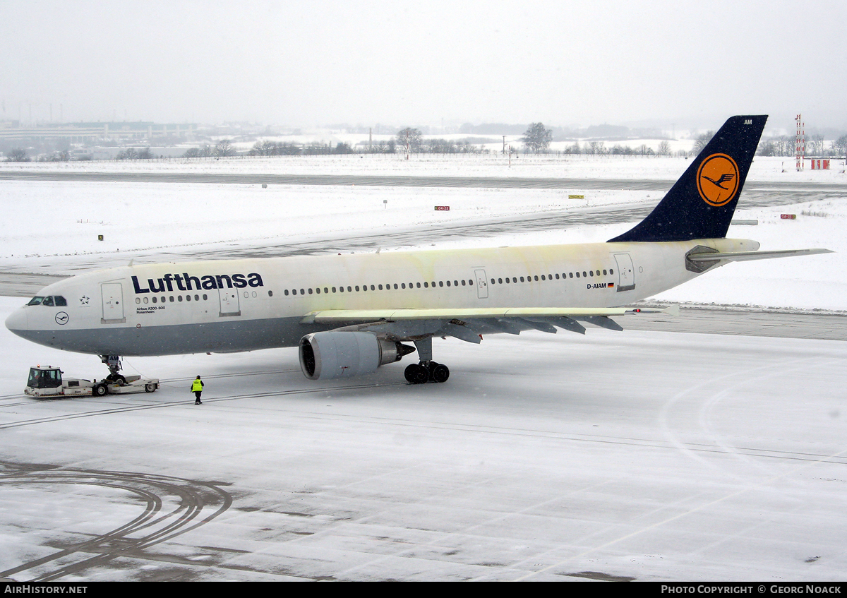 Aircraft Photo of D-AIAM | Airbus A300B4-603 | Lufthansa | AirHistory.net #52646