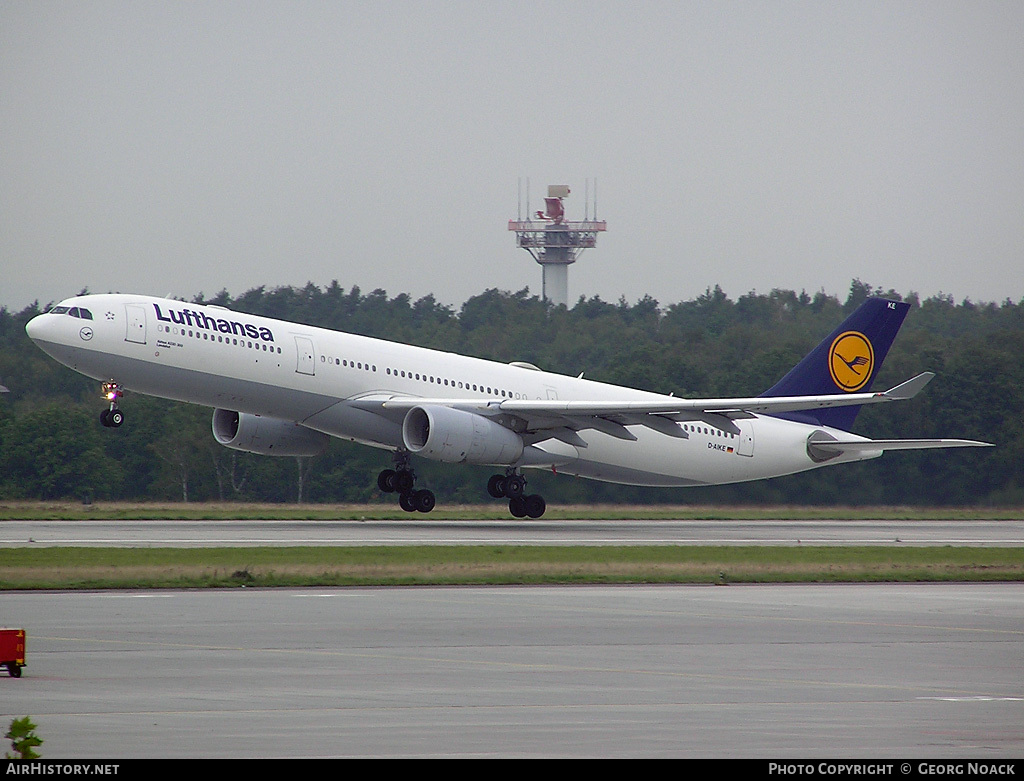 Aircraft Photo of D-AIKE | Airbus A330-343E | Lufthansa | AirHistory.net #52652