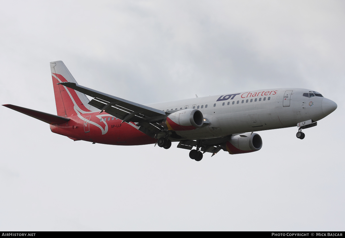 Aircraft Photo of SP-LLF | Boeing 737-45D | LOT Charters | AirHistory.net #52653